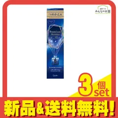 お部屋の消臭力 Premium Aroma(プレミアムアロマ) For Sleep 寝室用 Stick ドリーミングラベンダー 詰め替え用 50mL 3個セット まとめ売り
