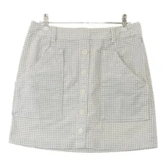 サイズ：M CALLAWAY キャロウェイ  コーデュロイスカート 総柄 ホワイト系 [240101496647] ゴルフウェア レディース ストスト