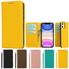 【人気商品】手帳型 手帳型 本革 携帯スマホカバー 本革 人気 iPhone11 for おしゃれ for 内蔵マグネット for 財布型カバー 耐汚れ 11 耐衝撃 11 iPhone カード収納 iPhone 軽量 牛革 ケース 人気 アイフォン -イエロ