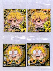 鬼滅の刃　ディフォルメシールウエハース其ノ十二　ウエハース12　 12-18 我妻善逸(スーパーレア・ノーマル)