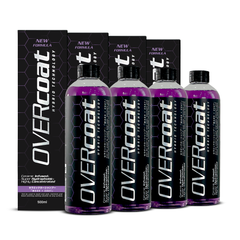 通常洗車進化しました！NEW FORMULA「オーバーコート」セラミックカーシャンプー【DEVELOPED IN JAPAN】4本セット