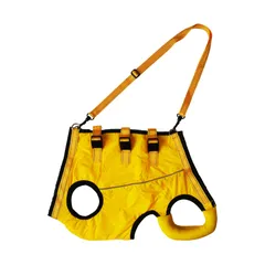 Avidora 犬 猫 ハーネス リード セット ペット 用品 散歩 脚 障害 介護 リハビリ 歩行 補助 サポート 胴輪 服 メッシュ 通気性 イエロー L [黄色] [L]