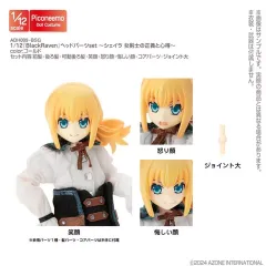 【新品】ドールアクセサリー 1/12用 ヘッドパーツset ～シェイラ 女剣士の正義と心得(ゴールド)～ 「ブラックレイヴンシリーズ」