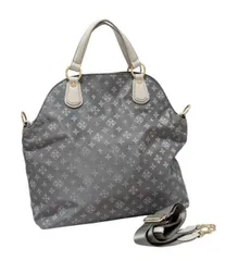 ラシット ２WAY トートバッグ ハンドバッグ ショルダーバッグ グレー 総柄 russet レディース