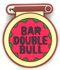【中古】クリップ BAR DOUBLE BULL/ラバークリップ ラバーコレクション 「一番くじ HUNTER×HUNTER CHMERA ANT」 G賞