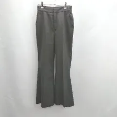 ◇ Θ Heather ヘザー バックウエストゴム タック入り パンツ スラックス サイズ F ブラック レディース E  【1502030046205】