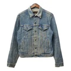 80年代 USA製 Levi's リーバイス 71506-0216 4th デニムジャケット アメカジ ライトブルー (メンズ 44L) 中古 古着 Q3839