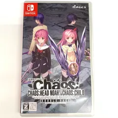 【中古品】CHAOS;HEAD NOAH CHAOS;CHILD DOUBLE PACK - Switch【029-251019-mo-04-fur】