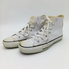 CONVERSE コンバース LEA オールスター HI スニーカー ホワイト レディース  24.5cm E-12-4