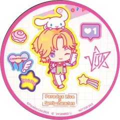 【中古】コースター 緋景斗真×シナモロール コースター 「Paradox Live×サンリオキャラクターズ アニメイトフェア2024 第2弾」 対象商品購入特典