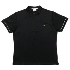 NIKE GOLF ナイキ ゴルフ ウェア モックネック ハーフジップ ストレッチ 半袖 シャツ レディース