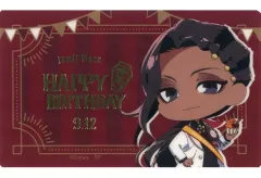 【中古】キャラカード [単品] ジャミル・バイパー バースデーカード 「ディズニー ツイステッドワンダーランド ジャミル・バイパー バースデーセット」