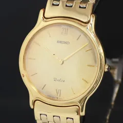 【14K】SEIKO Dolce レディースクォーツ式腕時計　ジャンク 14K】SEIKO Dolce レディースクォーツ式腕時計 ジャンク Yahoo