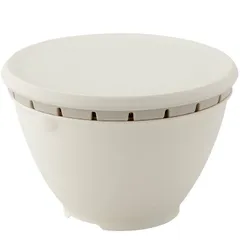 【人気商品】ザル ボウル リス セット ふた付きボールコランダー 500ml S ホワイト 18cm リベラリスタ 電子レンジ対応 日本製