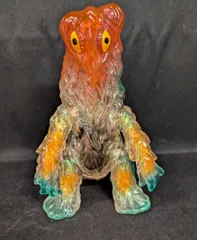 ヘドラソフビ!オーロラカラー!レア!美品✨ ブルマァクから新たな「ヘドラ」となる「オーロラカラー」が登場