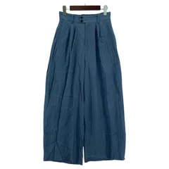 YECCA VECCA イェッカヴェッカ ワイドパンツ sizeＭ/ブルー