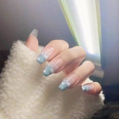 かわいい　ネイルチップ　ネイルケア　爪飾り　韓国風
