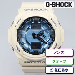 と*ー様 美品 CASIO GA-2100AS ホワイト ブルー カシオーク - メルカリ
