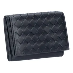 ボッテガヴェネタ BOTTEGA VENETA 折財布 3つ折り財布 イントレチャート 515385 VO0B2 8885 NERO/GY