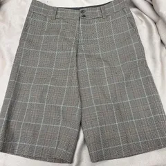 Tendance par Ray BEAMS レディース　ハーフパンツ　チェック柄　グレンチェック　サイズO 春　秋のサムネイル