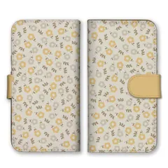 iPhone15ProMax ケース 手帳型 iPhone15 プロマックス スマホケース 小花柄 お花 フラワー柄 くすみカラー 大人かわいい 大人女子 フェミニン おしゃれ カラー02