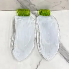 食器のウイッツ | 野菜のガラス小鉢とお皿 今回紹介するのは