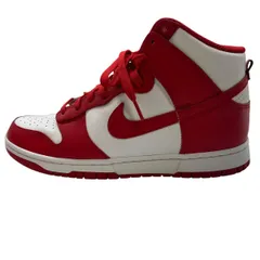 ナイキ　ダンク　ハイ　チャンピオンシップ　ホワイトアンドレッド 26.0 26.0㎝ ナイキ ダンク ハイ チャンピオンシップ ホワイト アンド