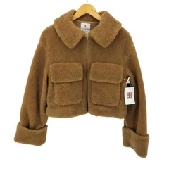 ランバンオンブルー LANVIN en Bleu ボアショートブルゾン レディース  38のサムネイル