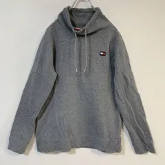 Tommy Hilfiger グレー フード付きパーカー Lサイズ グレー
