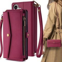 【数量限定】ショルダー Cobeimisr case 適用 バッグ 耐衝撃 ストラップ付き ストラップケース ストラップケース ストラップ カバー カード アイホン16 手帳ケース 斜め掛け 16 16 アイフォン スマホケース アイホン 携帯ケース アイフォ
