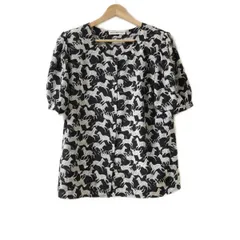 新品タグ付き】HANAE MORI スカーフ付き ブラウス オフホワイト