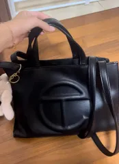 【Y様】テルファー　ショッピングバッグ スモール ブラック　ショルダーバッグ 即お届 Telfar テルファースモール ショッピングバッグ ブラック