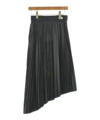 HYKE ノースフェイス アシンメトリー ブラックロングスカート S
