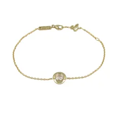 ショパール Chopard ブレスレット ハッピーダイヤモンド ブレスレット 腕回15.5/19㎝ K18（イエローゴールド） ダイヤモンド ハッピーダイヤモンド ブレスレット レディース Used A