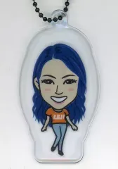 【中古】キーホルダー・マスコット(女性) 武部柚那(E-girls) クリアチャーム E.G.11 ツアーTシャツver. EXILE TRIBE STATION オンラインカプセル