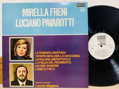 LP 英盤 MIRELLA FRENI LUCIANO PAVAROTTI / ミレッラ・フレーニ ルチアーノ・パバロッティ / Leone Magiera UK盤 SDD 578 L34