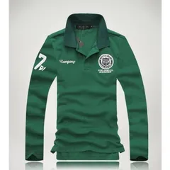 メンズ ポロシャツ シャツ 長袖ポロシャツ カジュアルシャツ ポロ 長袖 shirt キレイ目 ロンT Tシャツ シャツ アメカジ 制服polo3