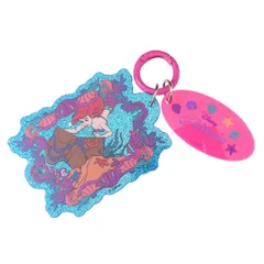 【メール便】リトルマーメイド キーリング アクリルキーホルダー アリエル BL ディズニープリンセス スモールプラネット カラーアクリルキーチェーン ノスタルジカシリーズ キャラクター グッズ 