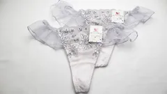 大特価まとめ売り! 新品タグ付 【２枚セット ワコール 朝の谷間、ながもち、リボンブラ。 ショーツ ビキニ ソング Tバックショーツ Wacoal M 型番：PYC400 カラー：PI】