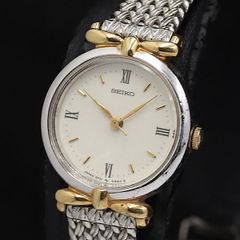 稼働】SEIKO 青針 ローマン ブレスレット 電池交換済 1F20-0A40 - メルカリ
