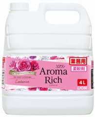 【迅速発送】【業務用 大容量】 ソフラン アロマリッチ キャサリン 4L フローラルブーケアロマの香り 液体 柔軟剤 詰め替え 防臭・抗菌