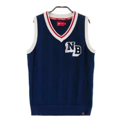 サイズ：2 NEW BALANCE GOLF ニューバランス  ニットベスト  ネイビー系 [240101478438] ゴルフウェア レディース ストスト