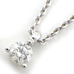 ポンテヴェキオ Ponte Vecchio ネックレス 1ポイント ダイヤモンド 0.10ct K18WG 【中古】のサムネイル