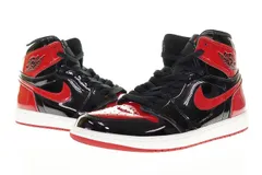 ナイキ NIKE AIR JORDAN 1 RETRO HIGH OG PATENT BRED 28cm 555088-063 エア ジョーダン レトロ ハイ パテント ブレッド 【ブランド古着ベクトル】【中古】▲■250315 AJ1
