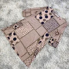 【francaise】フランセーズ  チュニック【M】カジュアル  昭和レトロ  レディース  ベージュ系  明るい薄茶色【送料無料】