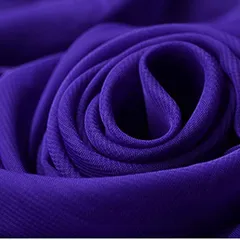 moonfarm 全16色 75D ソフト シフォン 生地 カラー 無地 手芸 布 約 5mx幅1.5m 薄手 柔軟 紫( パープル)のサムネイル