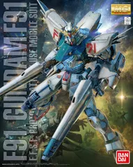 BANDAI SPIRITS(バンダイ スピリッツ) MG 機動戦士ガンダムF91 ガンダムF91Ver.2.0 1/100スケール 色分け済みプラモデル [ガンダムF91Ver.2.0]のサムネイル