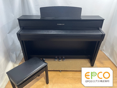 ★66062【電子ピアノ】YAMAHA　CLP675B　18年製