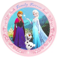 ディズニー アナと雪の女王 インテリア置物 缶バッジ スタンドコレクション アナ＆エルサ＆オラフ 