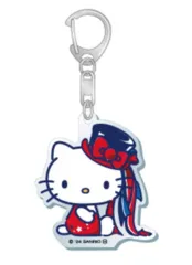 【中古】キーホルダー ハローキティ 「サンリオキャラクターズ トレーディングアクリルキーホルダー ハローキティ50th」